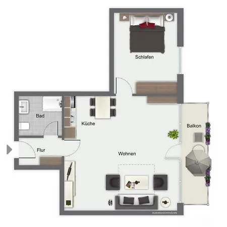 Apartamento Residenz Seestern 40